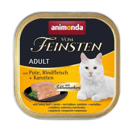 ANIMONDA Vom Feinsten Cat indyk, wołowina, marchewka 100g